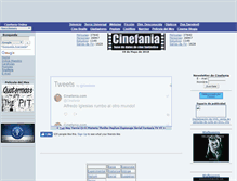 Tablet Screenshot of cinefania.com
